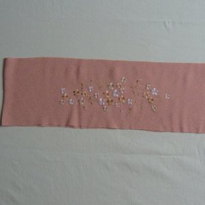 Photo4: Lovely pink  "haneri" - Kimono accessory