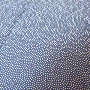 Photo4: Tenugui material/dark blue - Cotton fabric
