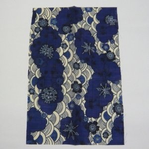 Photo5: Attractive design kimono fabric set (Bingata A)
