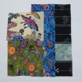 Attractive design kimono fabric set (Bingata B)