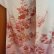 Photo3: Atractive red flowers white  Vintage Kimono homongi (3)