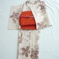 New Kimono-Sweet pink color with cherry blossom