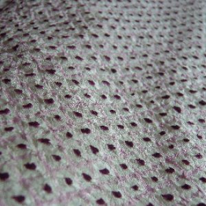 Photo4: Purple "Shibori"cloth - kimono fabric
