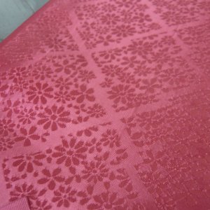 Photo2: Pink "Shibori"cloth - kimono fabric(small size)