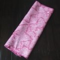 Pink "Shibori"cloth - kimono fabric