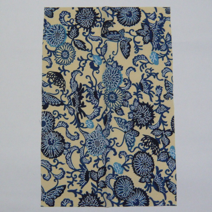 Photo: Attractive design kimono fabric set (Bingata A)
